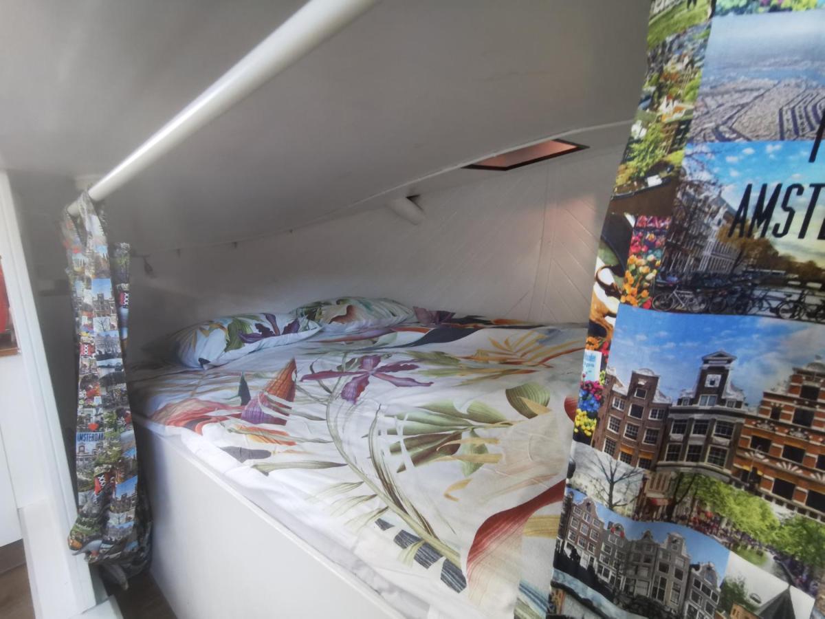 Waterloo Square River Vieuw Houseboat Amsterdam Exterior foto